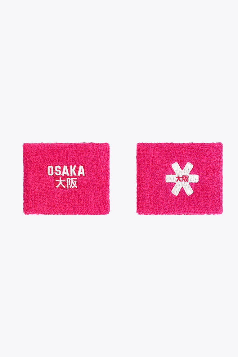 Osaka Sweatband Wrists | Electric Fuchsia