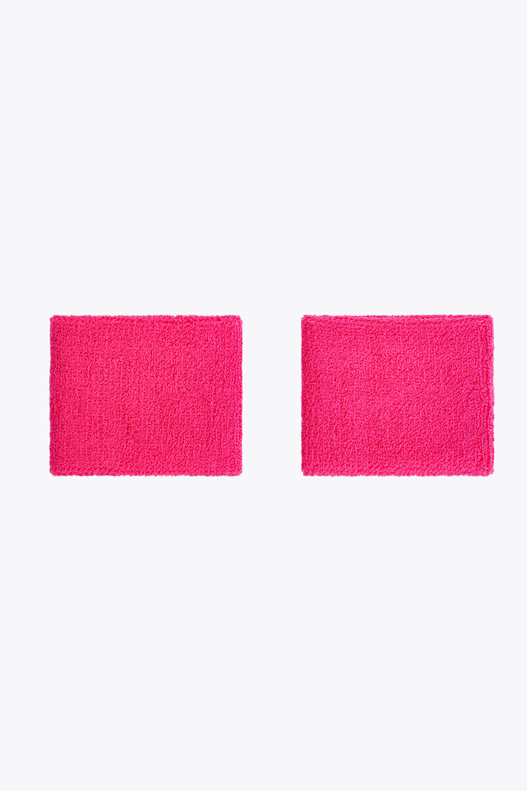 Osaka Sweatband Wrists | Electric Fuchsia
