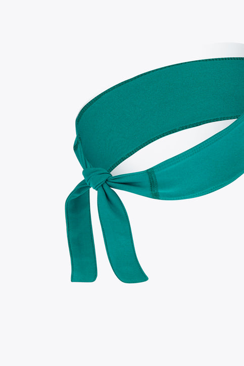 Osaka Sports Bandana | North Sea Osaka sports bandana, teal-green with printed star figure on front