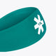 Osaka sports bandana close-up of teal-green logo patch on side