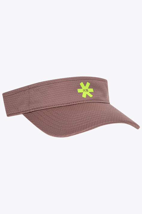 Osaka Visor | Peppercorn Peppercorn Osaka visor with curved brim and front logo