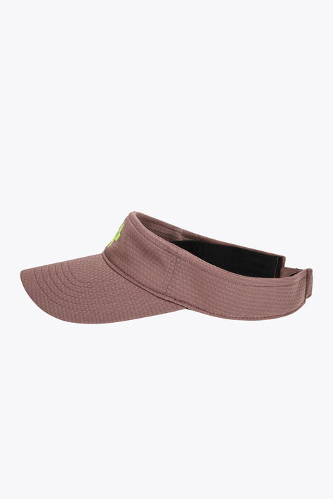 Osaka Visor | Peppercorn Peppercorn Osaka visor with curved brim and front logo