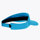 Osaka visor with adjustable strap in blue topaz and black inner band