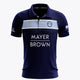 PJB PJB Men Polo Jersey - Navy - Sports Uniforms Training Range