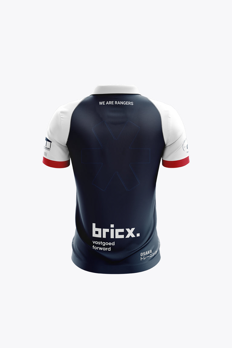 Roeselare Rangers Kids Polo Jersey - White/Navy