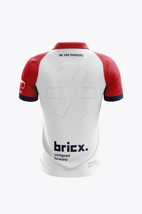 Roeselare Rangers Men Polo Jersey - Red/White Roeselare Rangers Men Polo Jersey - Red/White