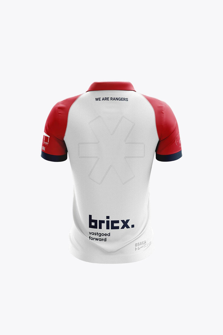 Roeselare Rangers Roeselare Rangers Kids Polo Jersey - Red/White - Sports Uniforms Training Range