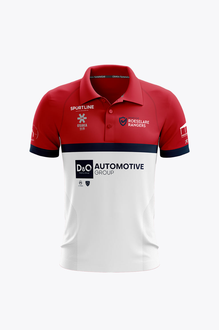 Roeselare Rangers Women Polo Jersey - Red/White