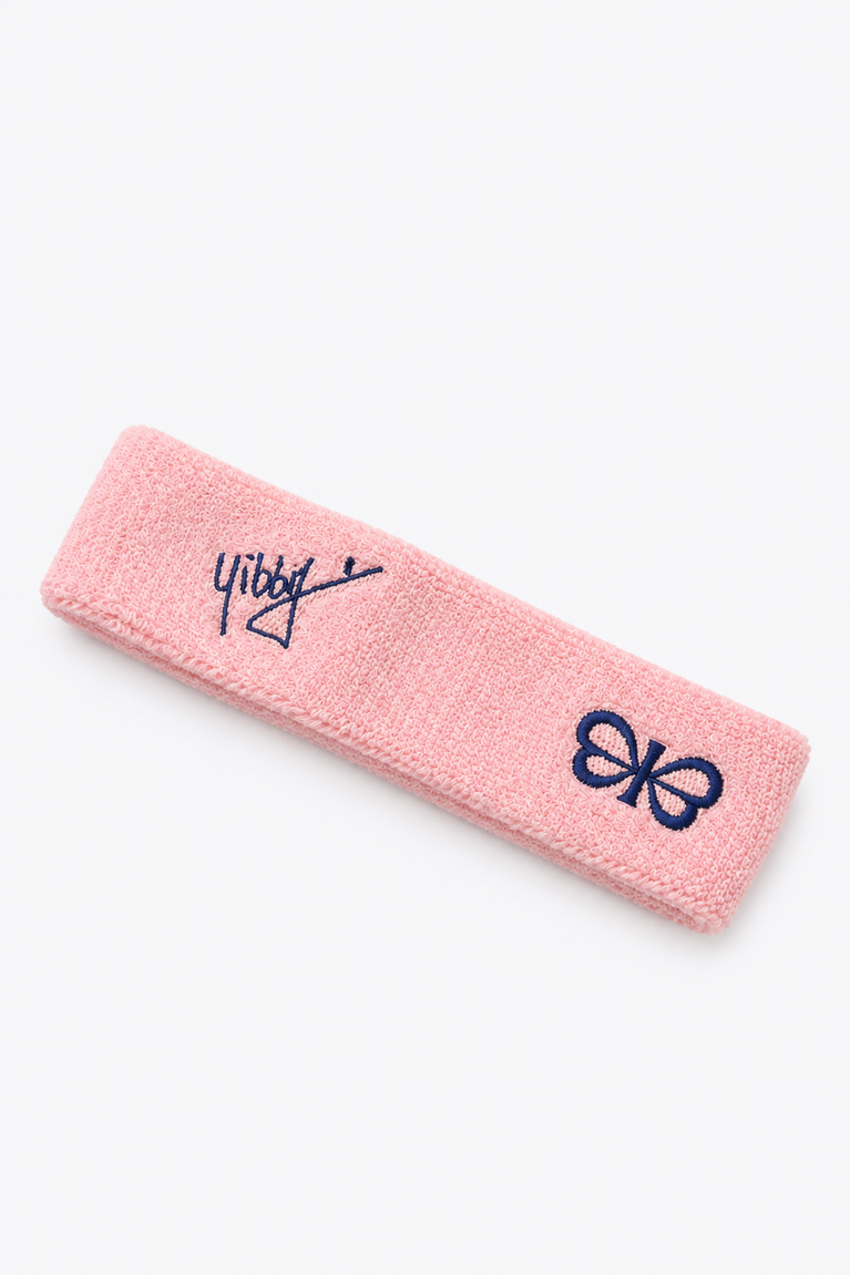Yibbi Sweatband Set | Pastel Pink