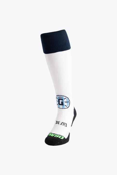 Gantoise Field Hockey Socks - Retro Edition | White Osaka Gantoise Field Hockey Socks - Retro Edition | White - Athletic Socks Socks