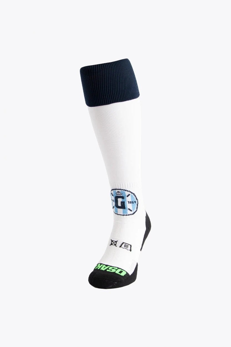 Osaka Gantoise Field Hockey Socks - Retro Edition | White - Athletic Socks Socks