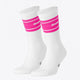 Osaka Colourway Socks Duo Pack in Orchid pink. Front view