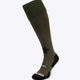 Osaka Field Hockey Socks in jade khaki with Osaka logo in white. Front view