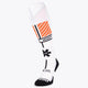 Osaka Field Hockey Socks in moon white with Osaka logo in white. Front view