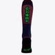 Osaka Field Hockey Socks in navy and red with Osaka logo in green. Back view