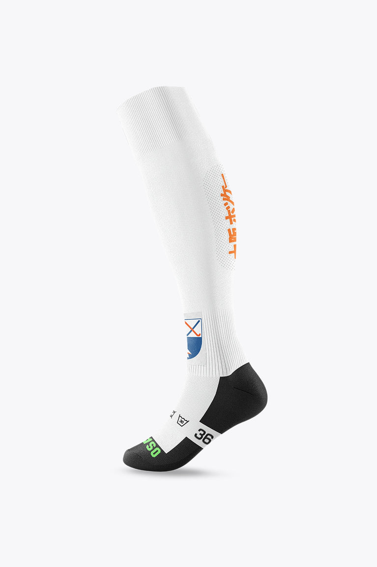 Osaka HC Bloemendaal Field Hockey Socks | White - Athletic Socks Socks