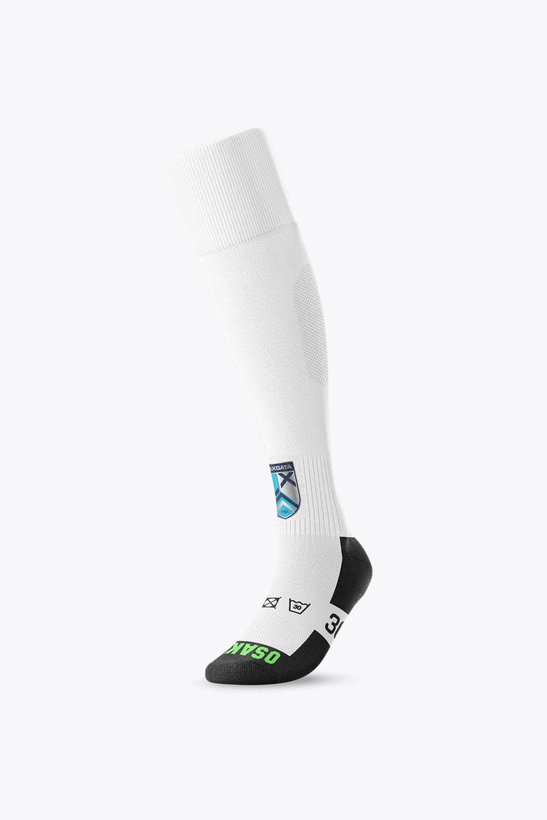 Osaka Braxgata Field Hockey Socks | White - Athletic Socks Socks