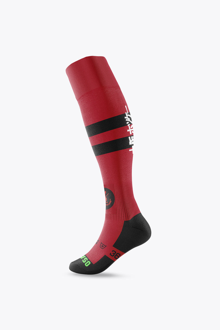 Osaka Castelldefels Field Hockey Socks | Red - Athletic Socks Socks