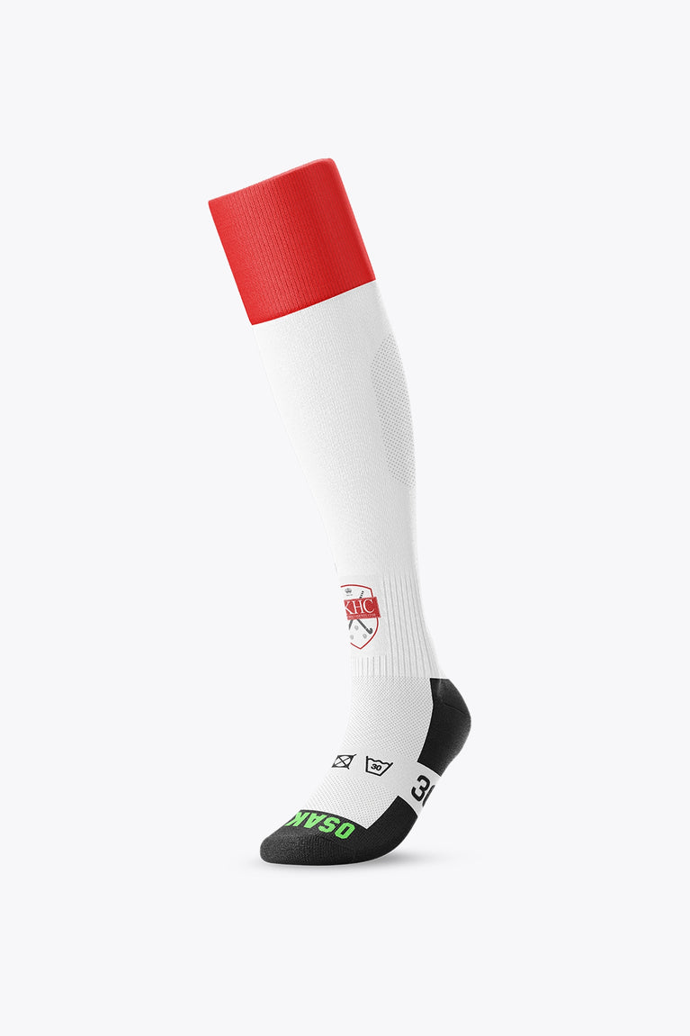 Royal Knokke HC Field Hockey Socks | White