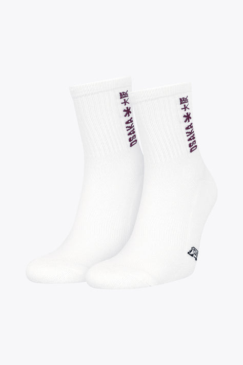 Osaka Duo Pack Sports Socks | Bordeaux Osaka Duo Pack Sports Socks | Bordeaux