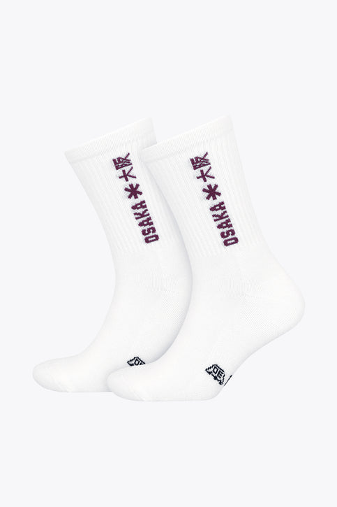 Osaka Duo Pack Sports Socks | Bordeaux Osaka Duo Pack Sports Socks | Bordeaux