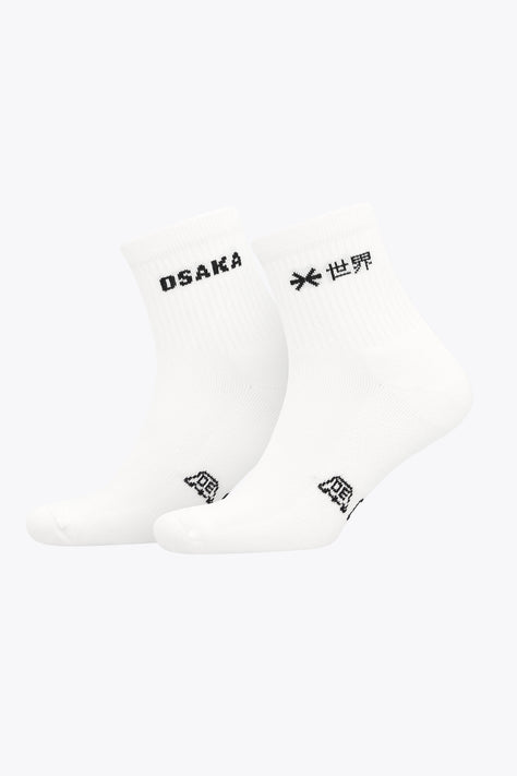 Osaka Short Sport Duo Socks | White Osaka Short Sport Duo Socks | White