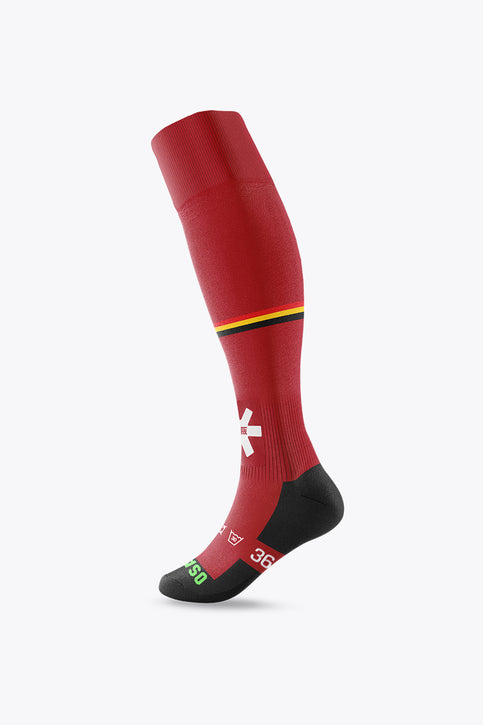 Official Belgium Field Hockey Socks | Red Official Belgium Field Hockey Socks | Red