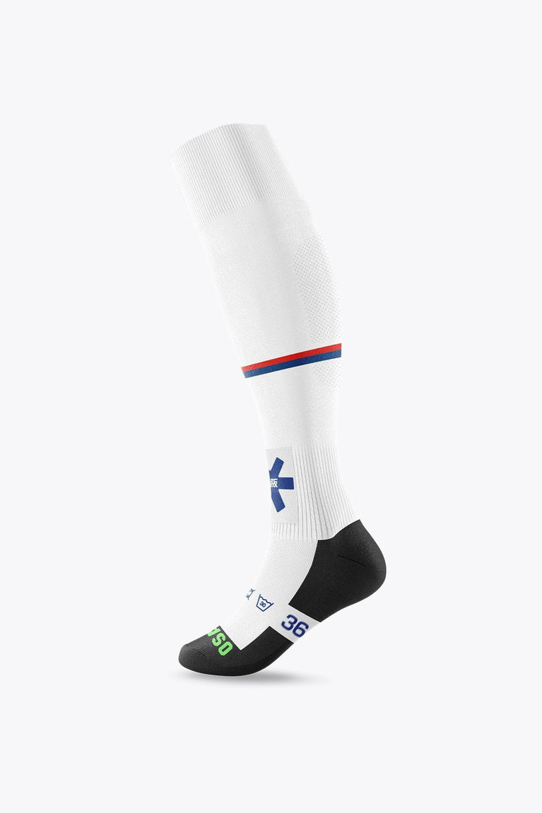 Osaka Official Czech Republic Field Hockey Socks | White - Athletic Socks Socks