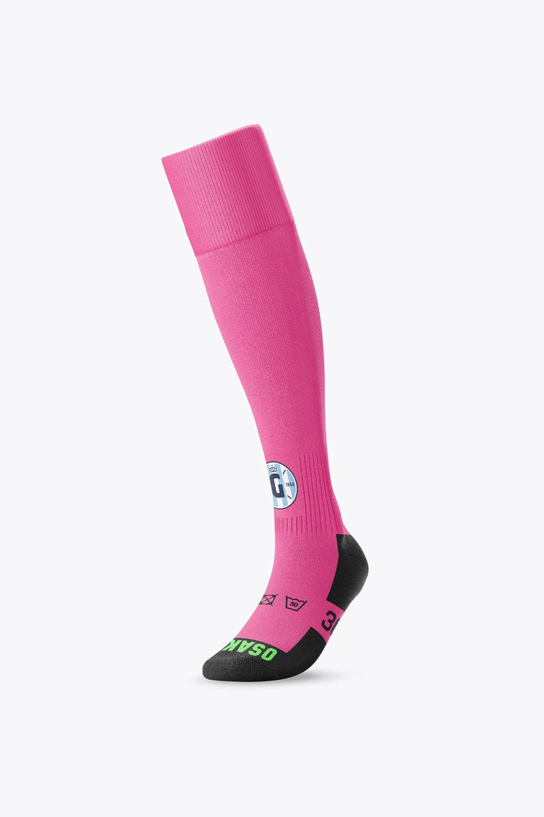 Osaka Gantoise x Think Pink Field Hockey Socks – EHL Edition | Fluo Pink - Athletic Socks Socks