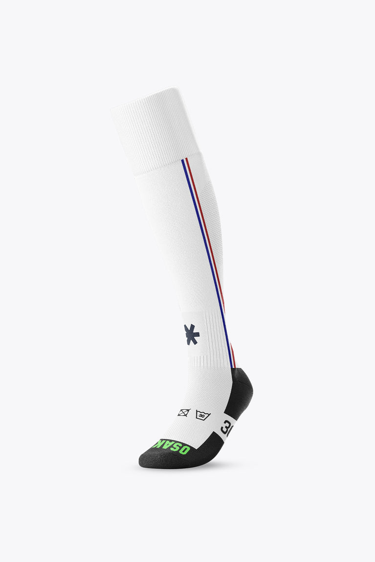 Osaka Official France Field Hockey Socks | White - Athletic Socks Socks