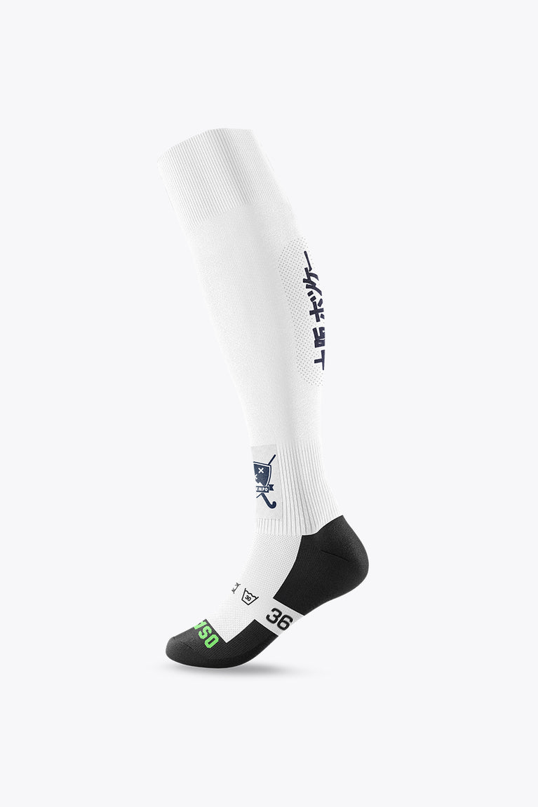 MHC Tempo Field Hockey Socks | White