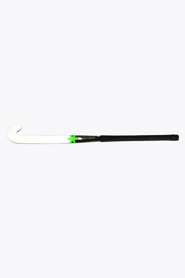 Osaka Field Hockey Stick Pro Tour 70 2.0 - Low Bow - LTD Edition White | Iconic Black