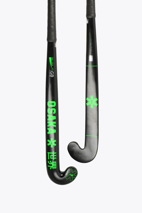 Osaka Field Hockey Stick Pro Tour WG - Grow Bow | Iconic Black Osaka Field Hockey Stick Pro Tour WG 2.0 - Grow Bow | Iconic Black