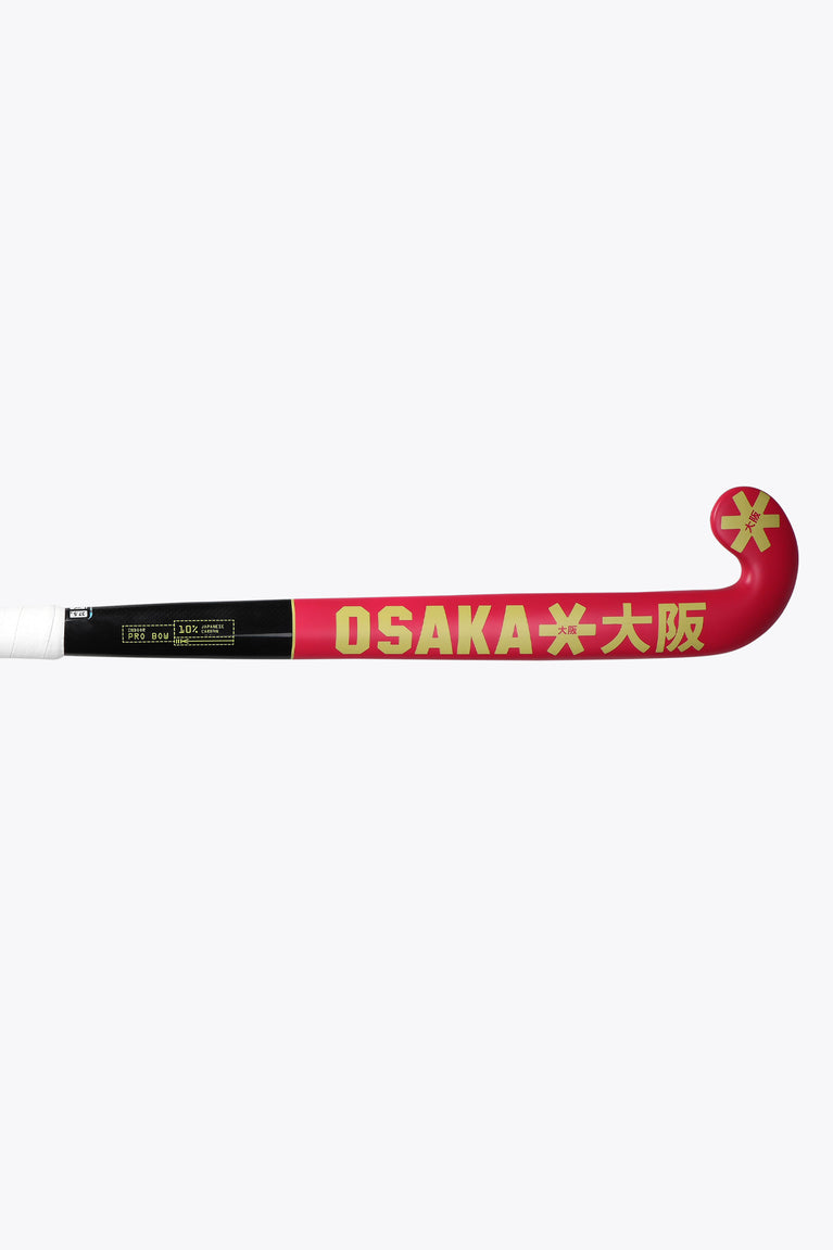 Osaka Indoor Hockey Stick Pro Bow 10 | Raspberry