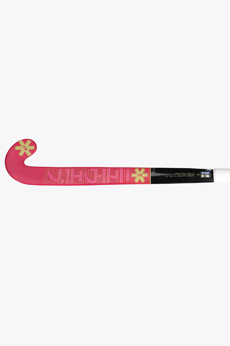 Osaka Indoor Hockey Stick Pro Bow 10 | Raspberry