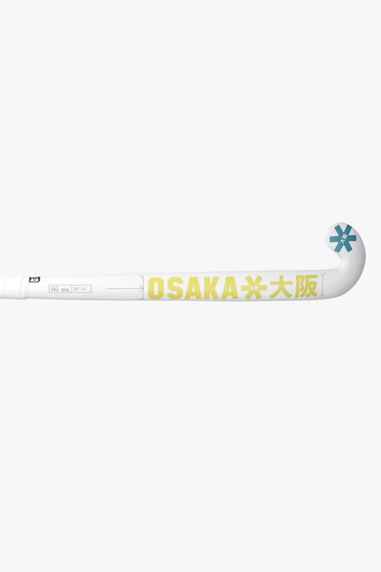 Osaka Osaka Indoor Hockey Stick Pro Bow GF | Shadow Lime - Field Hockey Sticks Sticks