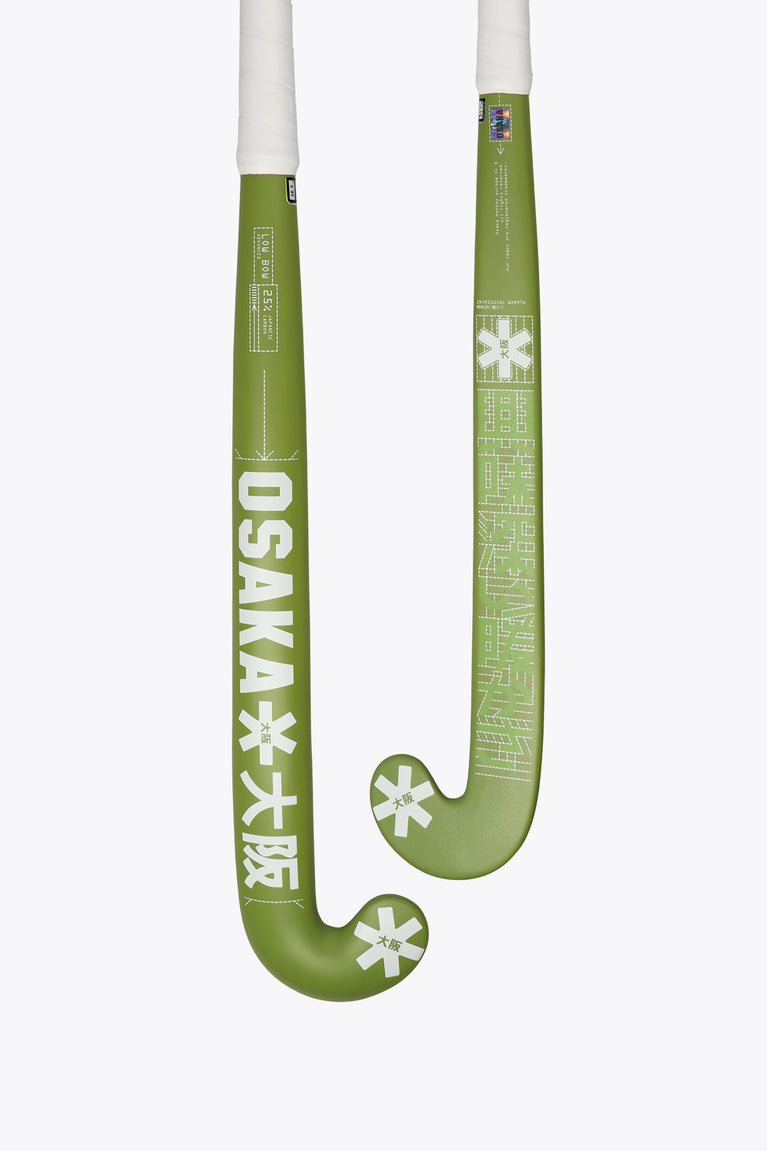 Osaka Field Hockey Stick Low Bow Advanced 25 | Khaki Green