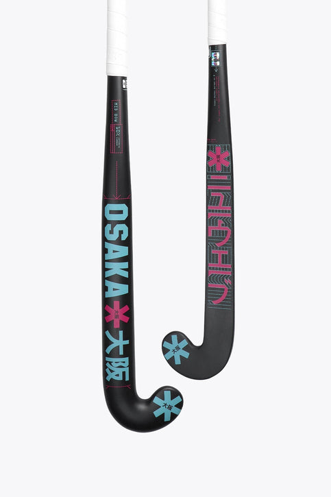 Osaka Field Hockey Stick Mid Bow 10 | Retro Blue-Raspberry Osaka Osaka Field Hockey Stick Mid Bow 10 | Retro Blue-Raspberry - Field Hockey Sticks Sticks