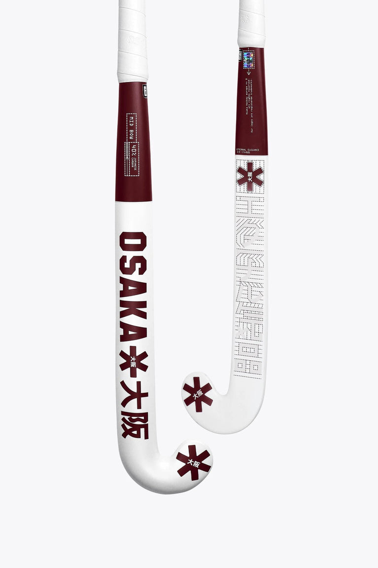 Osaka Osaka Field Hockey Stick Mid Bow 40 | Cherry Lacquer - Field Hockey Sticks Sticks