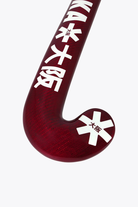 Osaka Field Hockey Stick Mid Bow 70 | Cherry Lacquer Osaka Osaka Field Hockey Stick Mid Bow 70 | Cherry Lacquer - Field Hockey Sticks Sticks