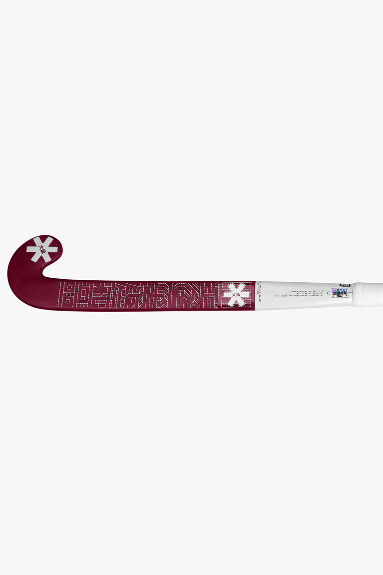 Osaka Field Hockey Stick Mid Bow 70 | Cherry Lacquer