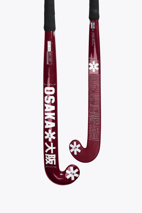 Osaka Field Hockey Stick Mid Bow 85 | Cherry Lacquer Osaka Field Hockey Stick Mid Bow 85 | Cherry Lacquer