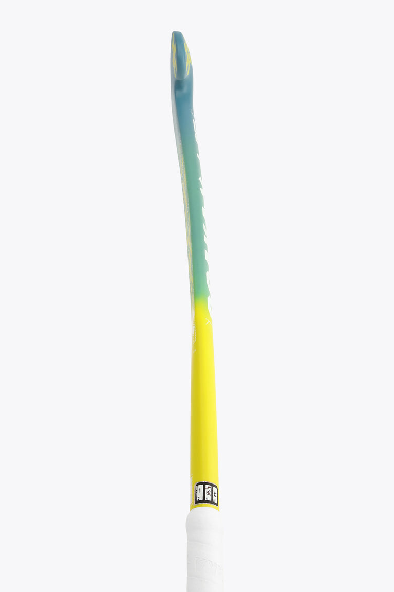 Osaka Field Hockey Stick Mid Bow GF | Blue-Lime Gradient