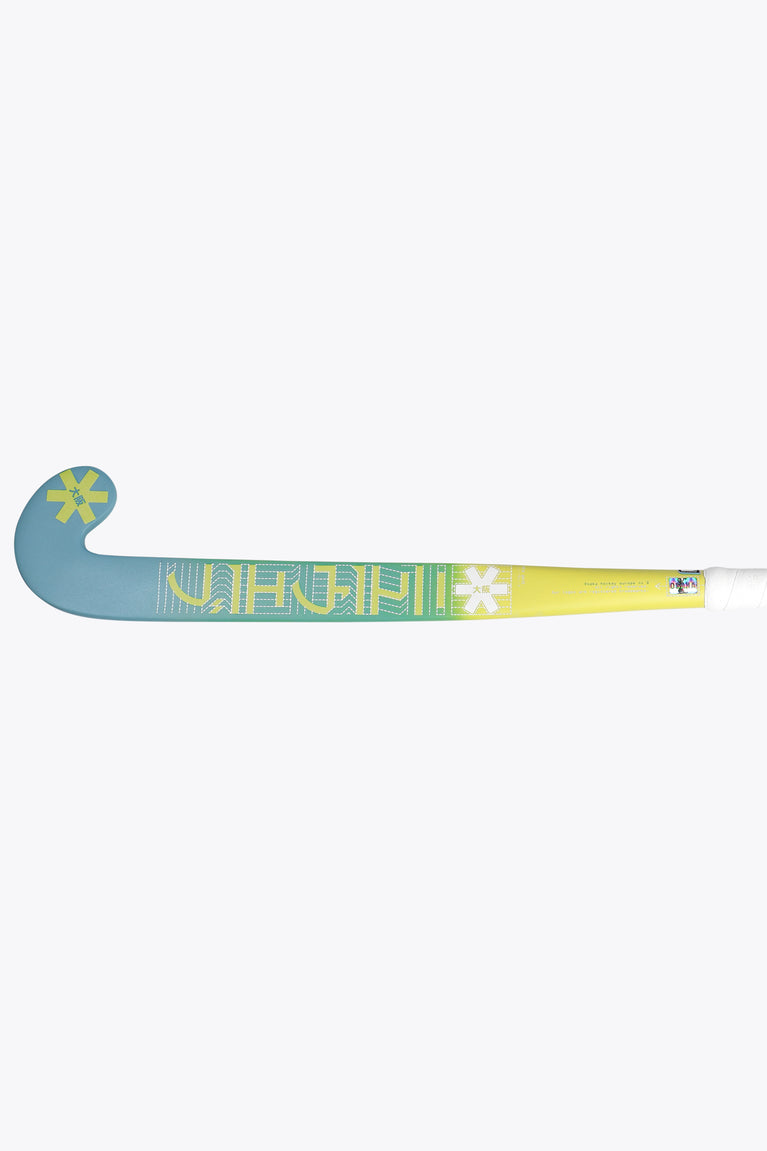 Osaka Field Hockey Stick Mid Bow GF | Blue-Lime Gradient