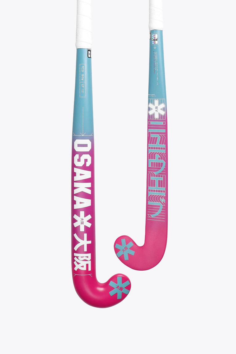 Osaka Osaka Field Hockey Stick Mid Bow GF | Blue-Berry Gradient - Field Hockey Sticks Sticks