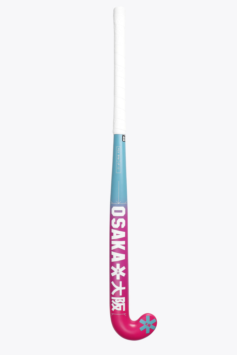 Osaka Field Hockey Stick Mid Bow GF | Blue-Berry Gradient