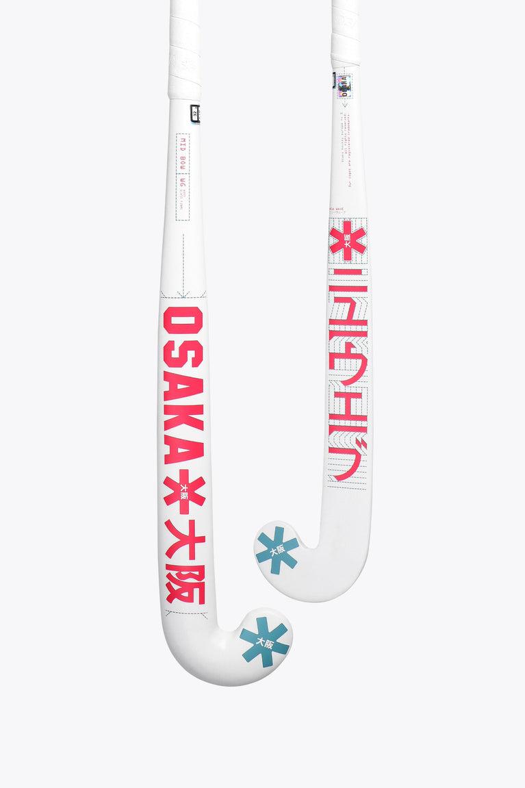 Osaka Field Hockey Stick Mid Bow WG | Raspberry