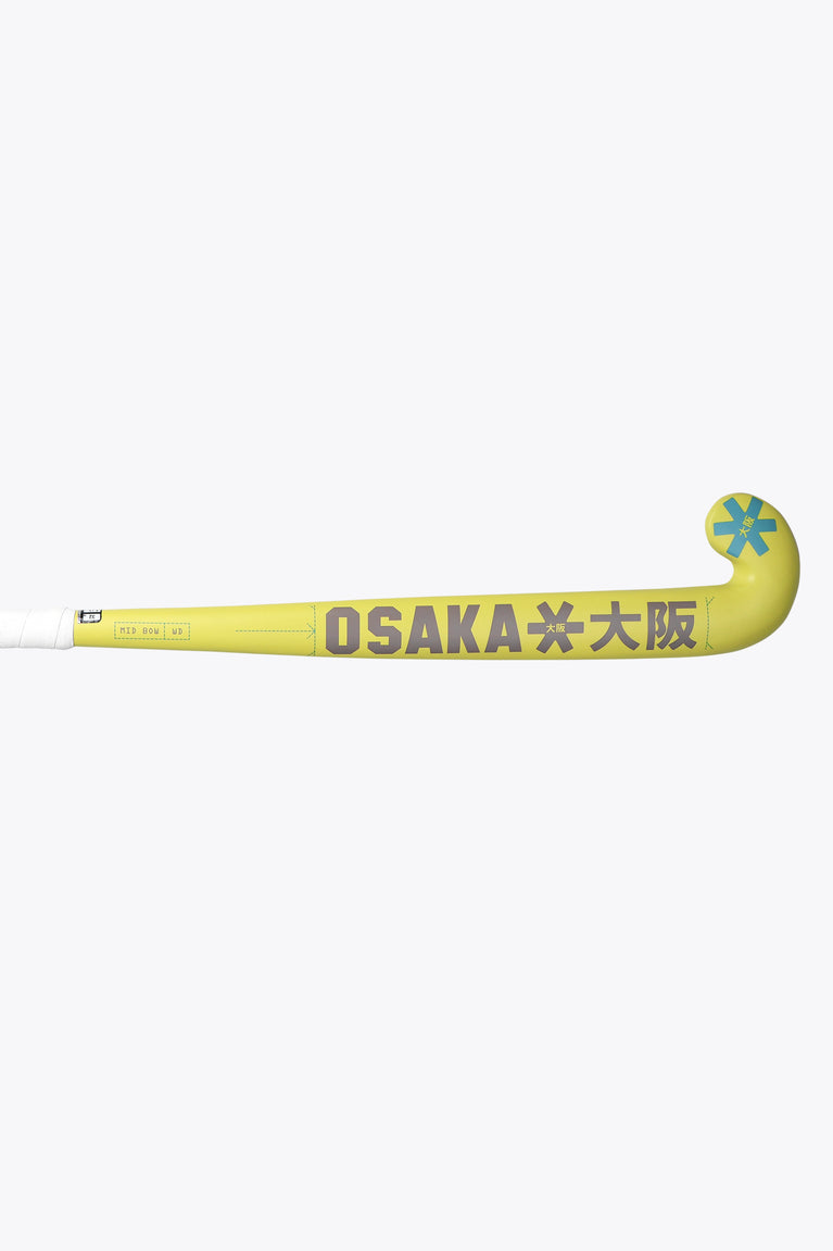Osaka Field Hockey Stick Mid Bow WD | Shadow Lime