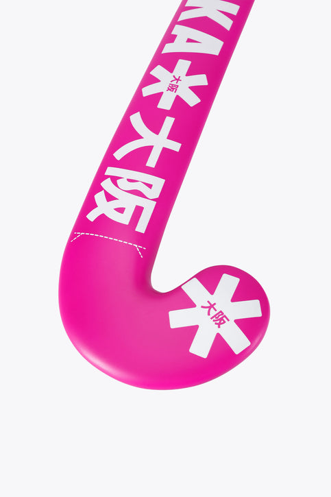 Osaka Indoor Hockey Stick Mid Bow WD | Electric Fuchsia Osaka Indoor Hockey Stick Mid Bow WD | Electric Fuchsia