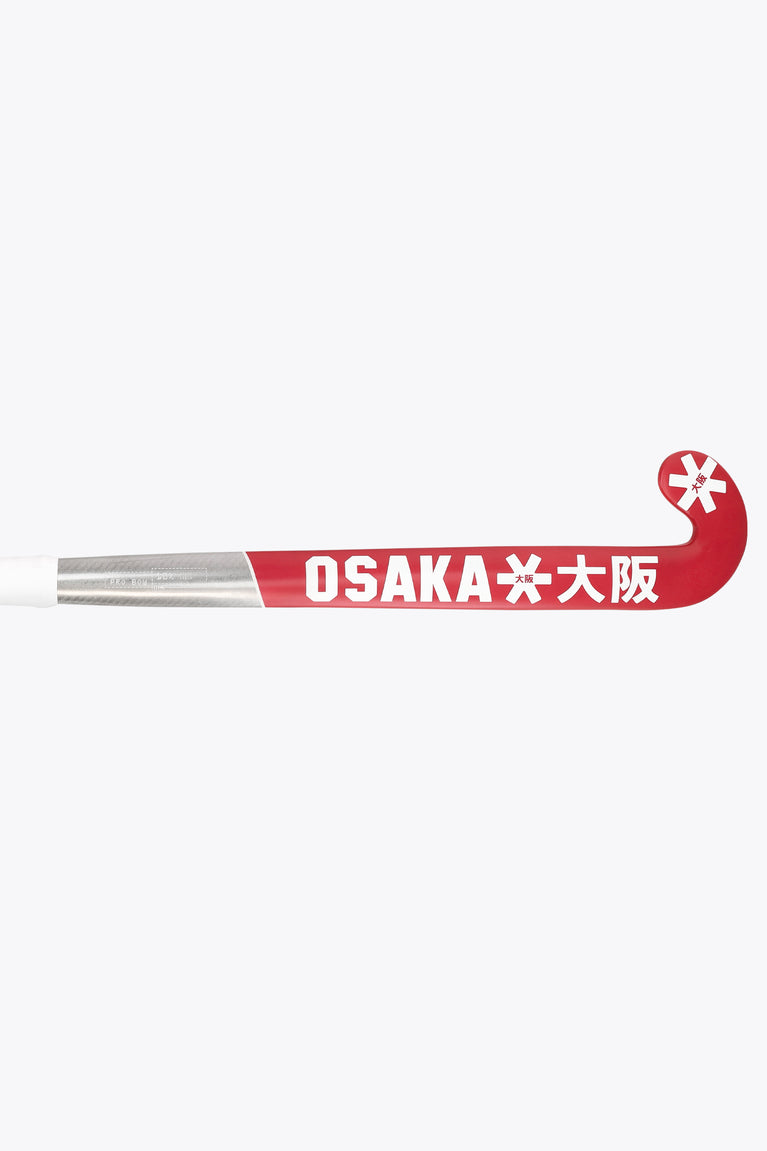 Osaka Indoor Hockey Stick Pro Bow 10 | Pompeian Red